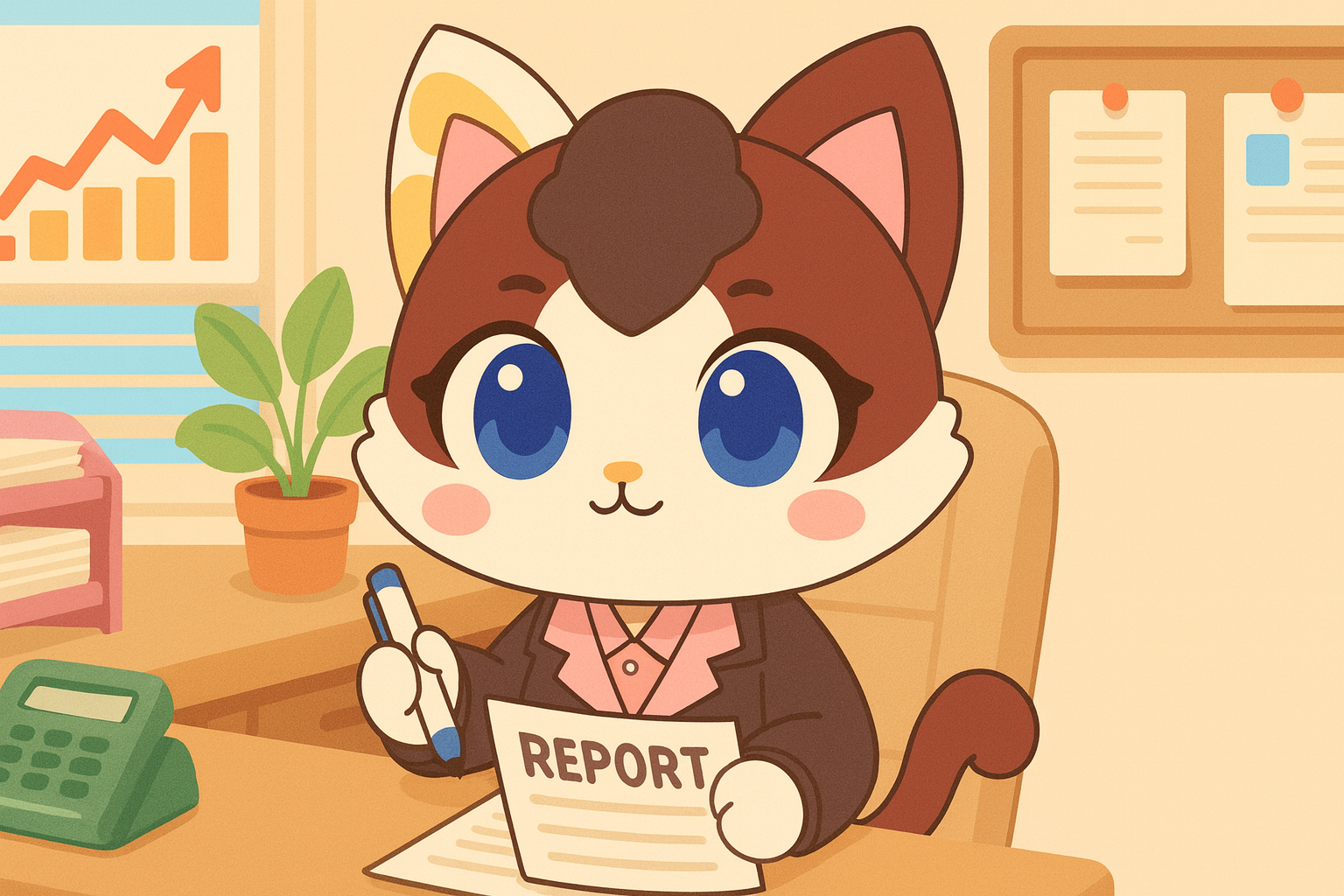 惡貓社長(Akucat Shachou) 美術圖